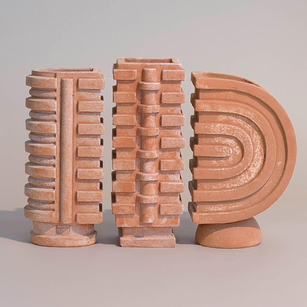 Circle skyscraber - rosa terracotta