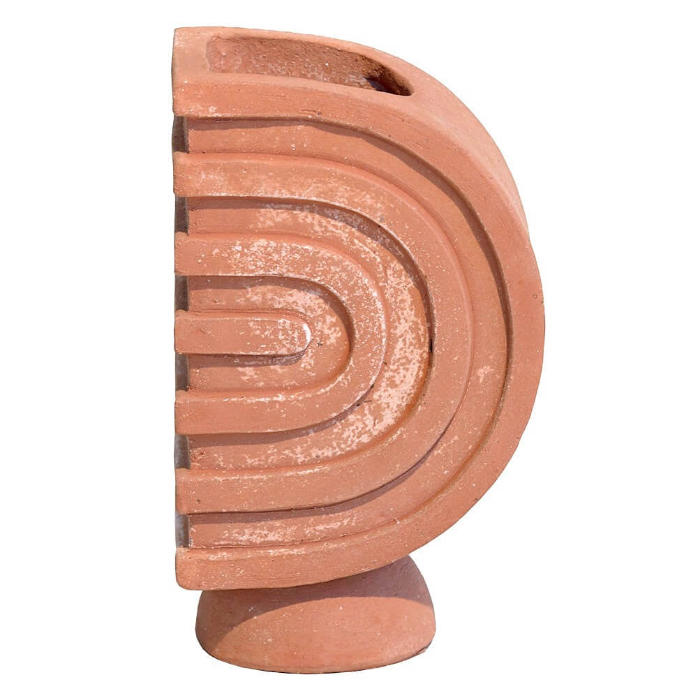 Circle skyscraber - rosa terracotta